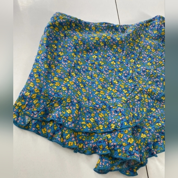 BNWT Patrons of Peace • Mixed blue floral skort • Sz M - Picture 3 of 6